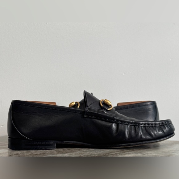GUCCI 1953 Horsebit Leather Loafer Black Leather 9/ 9.5 US $1000 Brixton Jordaan
